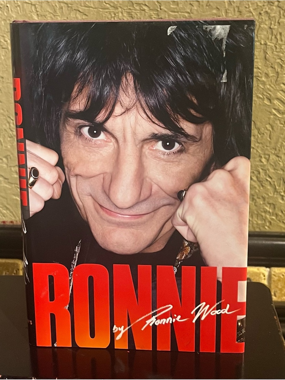 First Edition ‘Ronnie Wood:  The Autobiography’ Hard Back Novel